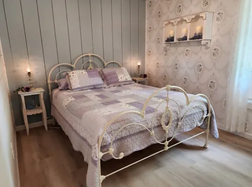 Peaceful 1-bedroom cottage with WiFi, AC in the country