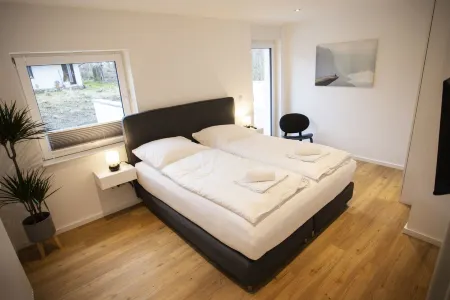 Q-Stall am Poppenberg, Apartment Q4 Отели в г. Брилон