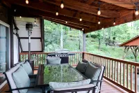 Escape the ordinary, discover the tranquility & warmth of this  A-Frame cabin