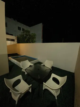 Charming 2-bedroom house with AC and WiFi in gorgeous Chicxulub Beach