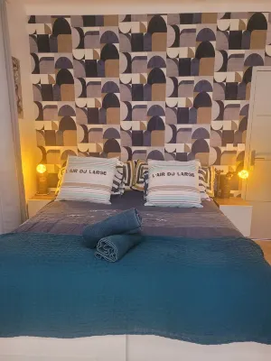 Apartment in St aygulf, sea view, 50 m from the beach, private parking