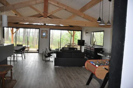 House on stilts, in the forest 4 km from the beach