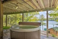Hot Tub, Sauna, Fireplace, Dock! Lake Honor Cabin - 3-Star
