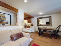 COMFY COZY SLOPESIDE CONDO-HOT TUB HEATED POOL ACCESS -5 MIN FREE RIDE TO LIFTS
