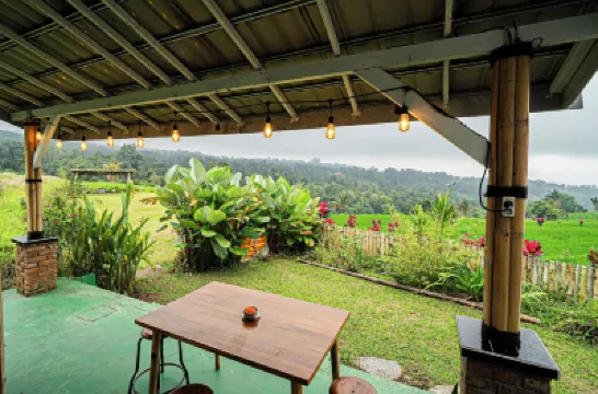 Jatiluwih Santya Loka Lodge & Twin Waterfall Hotels near Batukaru Temple
