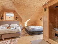 Vilinija Log Cabins Hoteles en Municipality of Podčetrtek