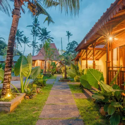 ลักษมี วิริดิส วิลลาส โรงแรมใกล้น้ำตกเตเกนูงัน