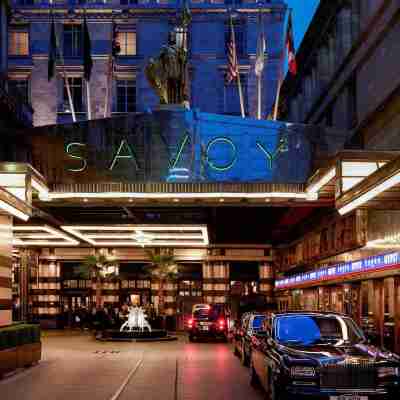 The Savoy Hotel Exterior