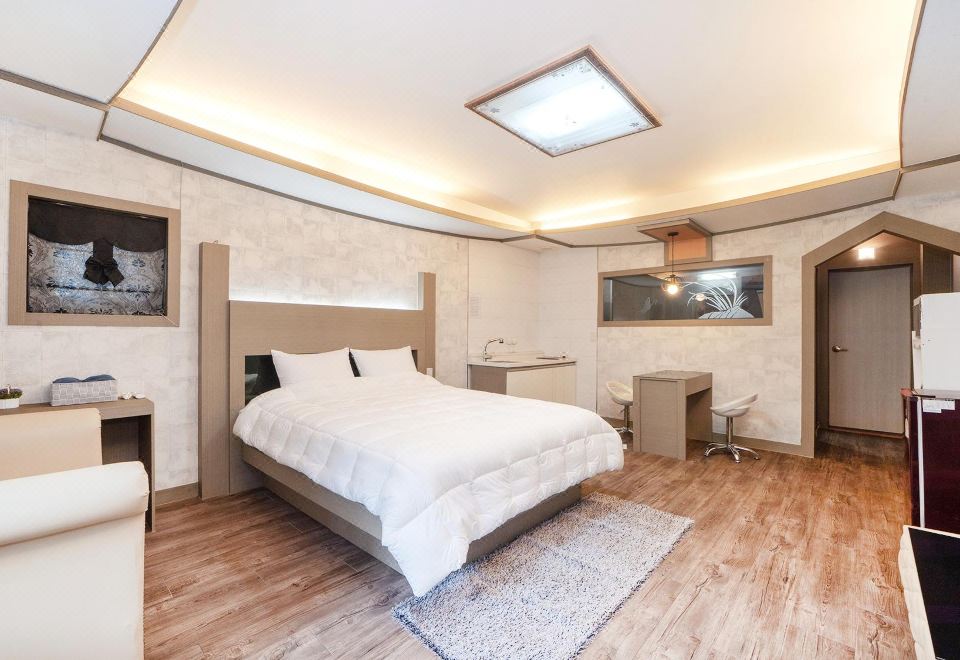 화천 스카이밸리 펜션의 깔끔한 외관