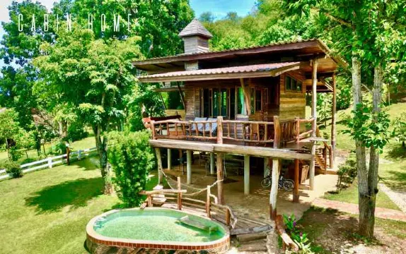 ปากช่องเคบิน วิวภูเขา