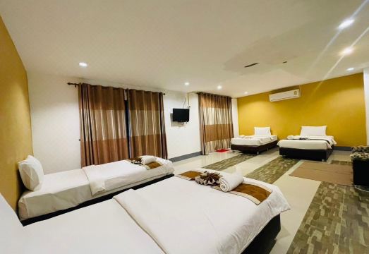 치앙 콩 힐 숙소의 정원 및 야외 휴식 공간