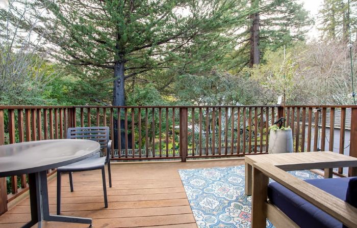 Family-friendly Modern Cozy Downtown Mill Valley Unit in San Francisco Bay Area