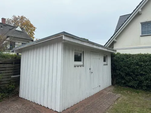 Ein Zimmer Apartment mit Kitchenette, Balkon, Bad im Landhausstil Hotels in Prerow