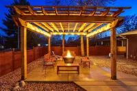 Lake Loveland Stunner w/ Hot Tub, Pergola and Fire Pit Hotels near River's Edge Natural Area