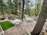 Your private luxury resort in town on trails. 5 private bedrooms, 3 full baths