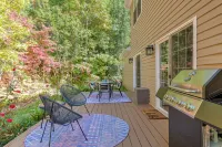 3 minutes to Pisgah Forest Entrance! - Game room - Fire pit