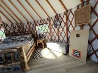 Pet friendly glamping in a private yurt with stunning 360° views by Forest Hotels in Dent County