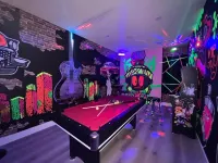 Flamingo's Resort  tropical paradise filled with flamingo vibes!!!