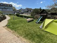 Large vacation apartment (120m²) with "beautiful view" Garden with playground Hotels in Waldeck