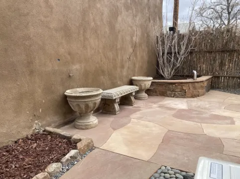 Near Downtown Santa Fe Studio Casita.