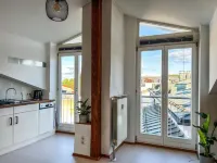 Loft apartement in the heart of Prien am Chiemsee * SmartTV * Washer-dryer*100m² Hotels in Prien am Chiemsee