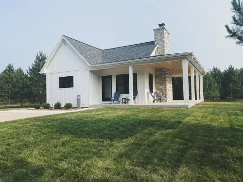 Brand new cottage a few minutes from downtown Sister Bay and Lake Michigan. Hotels in Liberty Grove