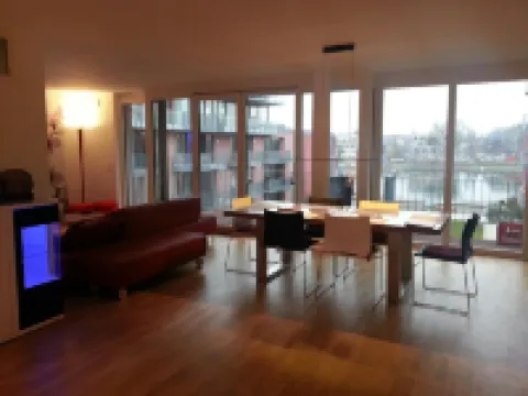 Apartment with Rhine view, 125 sqm, 4 rooms, designer furnishings