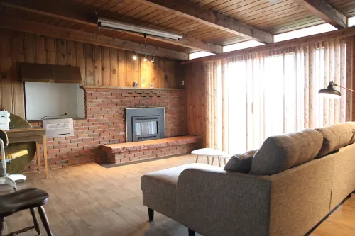 Mid-Century Modern Home with Attached Suite in Kanab, Utah. Vintage meets modern
