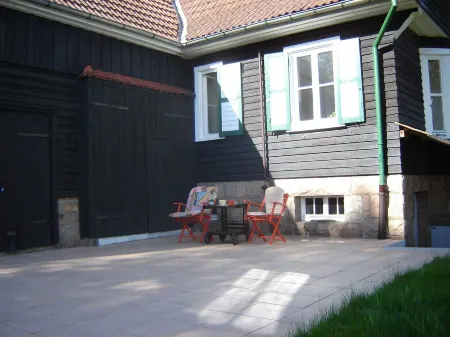 Detached house in the immediate vicinity of the forest Отели в г. Хоегайсс