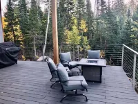 Ski-access and view Chair 5 runs from cabin in Brian Head, UT