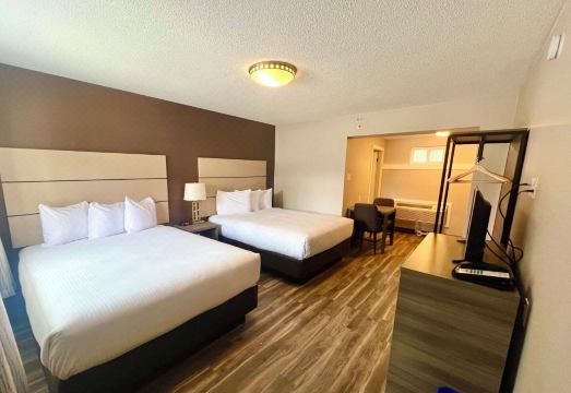 노스 밴쿠버 호텔 객실 내부