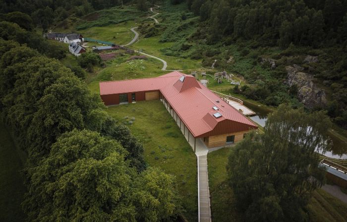 An Spiris Accommodation at Dundreggan Rewilding Centre
