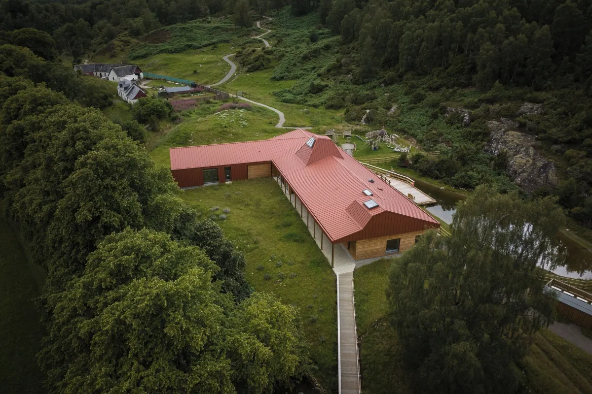 An Spiris Accommodation at Dundreggan Rewilding Centre