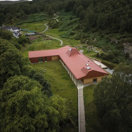 An Spiris Accommodation at Dundreggan Rewilding Centre