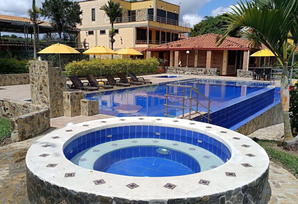 Hotel Campestre Los Mangos의 전경