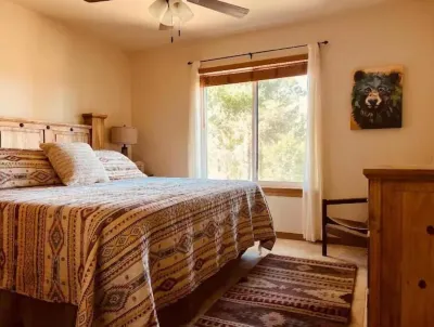 Stunning Mountain Views while being close to town!  Single level home!