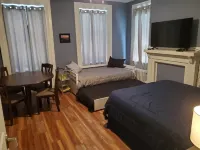 Downtown location w/ parking. Transit stop across the street. Unit 2 of 4.
