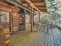 Rustic Charm and Creekside Deck - Enchanting Log Cabin Retreat