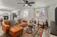 Stylish Escape with Hot Tub and Bike Storage - Charming Adventure Retreat