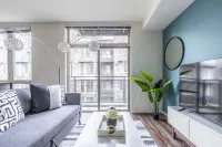 Rooftop Deck and Fitness Center - Luxurious Sophisticated Retreat