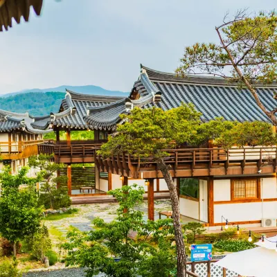 กยองจู เวสต์ นัมซัน ฮานค เพนชั่น โรงแรมใกล้วัดมังวอลซา