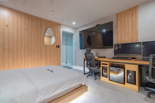 Hotel Yeogiuhtte Gwangju Station - Bãi đậu xe