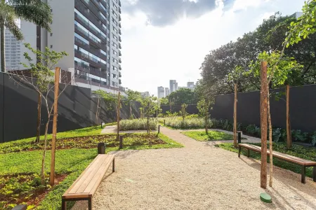 SP Stays ON Paulista Paraíso Отели рядом с достопримечательностью «Обелиск Сан-Паулу»