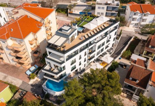 크로아티아 해변 전망