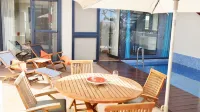 Big bungalow w/private pool, few min. from the sea, protected inner courtyard - Private Pools