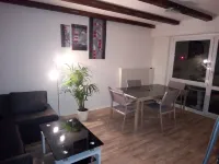 24h / 24h 3 rooms in the drc (6personsonnes) Near Basel Airport -Mulhouse