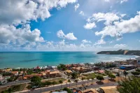 Flat with spectacular view of PONTA NEGRA BEACH, 55 MB Wi-Fi, garage