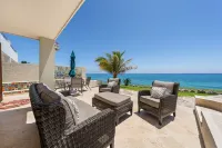 Four bedroom Caribbean oceanfront villa with stunning ocean views and two pools