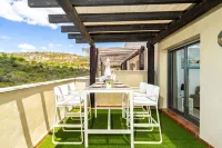 Penthouse with magnificent views of Gibraltar, south-southwest orientation.