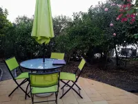 2-storey house with small garden and balcony